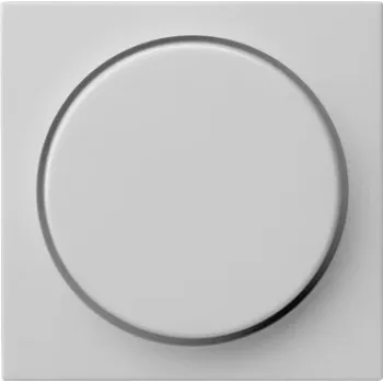 Gira System 55 poklopac za rotacijski dimmer i potenciometar, sivi 0650015