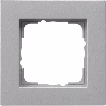 Gira E2 Flat aluminijski okvir 1-struki 80.8x80.8mm 211255