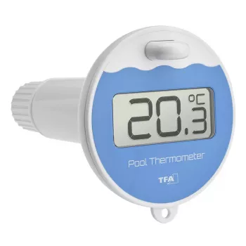 TFA Dostmann 30.3238.06 bežični senzor za bazen, 868 MHz, plutajući senzor temperature vode za termometre za bazen i vremenske postaje