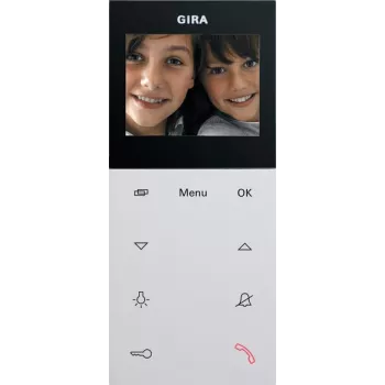 Gira 123927 video unutarnja jedinica AP Plus System 55 čisto bijela mat
