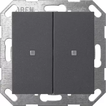 Gira KNX tipka, 2-struka, antracit 517328