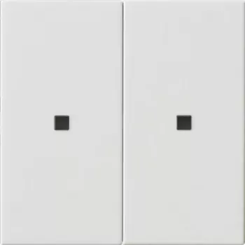 GIRA 510703 KNX RF upravljačka ploča 2-struka System 55 čisto bijela