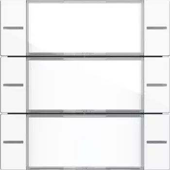 Gira 577303 set preklopnika 3-struki za Tastsensor 4, čisto bijeli sjajni