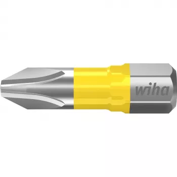 Wiha 42294 Phillips PH2 x 25 mm power bit, 1/4 inch šesterokutni nastavak, molibden-vanadij čelik