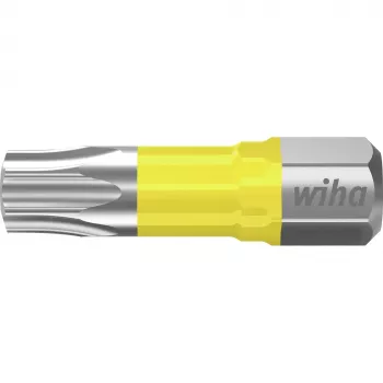 Wiha 42304 Torx bit T25 x 25 mm, pakiranje od 25, 1/4 inch šesterokutni pogon, molibden-vanadij čelik