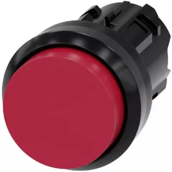 Siemens SIRIUS ACT 3SU1000-0BB20-0AA0 prednji element tipkala, plastika, crveni
