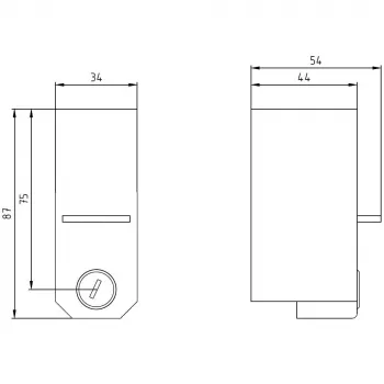 Siemens SIRIUS poklopac stezaljke 3TX65263B prozirni