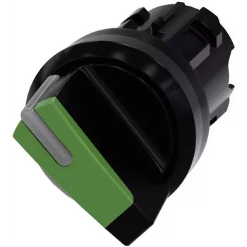Siemens SIRIUS ACT prednji element izbornog prekidača, plastika, zeleni, 22 mm, 2-položajni, O-I, s aretacijom 3SU1002-2BF40-0AA0