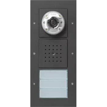 Gira video portafon nadžbukni 3-struki antracit 127067