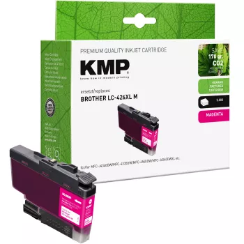 KMP obnovljena magenta tintna patrona za Brother LC426XLM (5000 stranica) 1550,4006