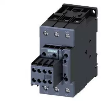 Siemens 3RT2038-1AD04 kontaktor, 37 kW/400 V, 2S+2Ö