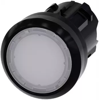Siemens SIRIUS ACT osvijetljeni prednji element tipke, bijeli, 22 mm, plastika 3SU1001-0AA60-0AA0