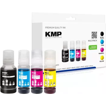 KMP 1642,1005 Compatible Ink Cartridge 4-Pack, Black/Cyan/Magenta