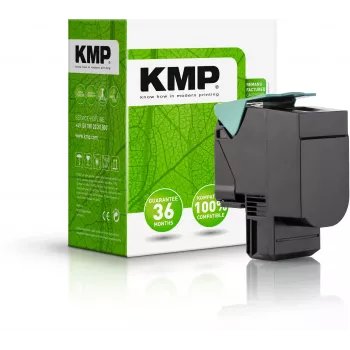 KMP 3930,0009 Compatible Yellow Toner Cartridge for Lexmark 71B0040, 2300 Pages