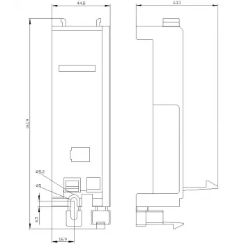 Siemens 3RV2927-7AA00 montažni adapter za kontaktor za SIRIUS 3RV2 prekidače S2/S3