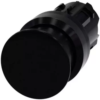 Siemens SIRIUS ACT 3SU1000-1AD10-0AA0 gljivasto tipkalo prednji element, plastika, crno