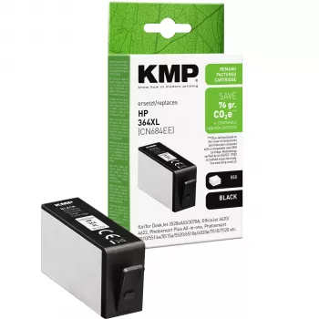 KMP kompatibilna crna tintna patrona za HP 364XL (CN684EE) – visoki kapacitet 1712,4001