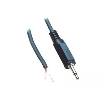 BKL Electronic 1101047 2,5 mm mono utikač za slušalice, 2-polni, lemljeni spoj