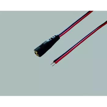 BKL Electronic 075159 niskonaponski spojni kabel DC 5,5 x 2,1 mm na otvoreni kraj 30 cm