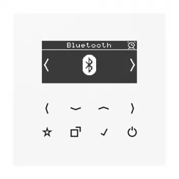 JUNG DABLSBTWW pametni radio DAB+ s Bluetoothom, alpski bijela