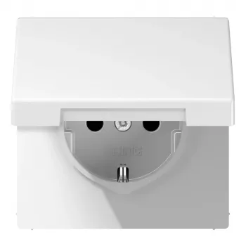 JUNG LS 1520 BFKIK SCHUKO utičnica 16 A 250 V s povećanom zaštitom od dodira, svijetlo bijela LS1520BFKIKLWW