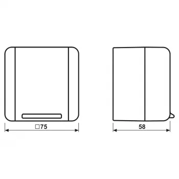 JUNG 821-20 USW US Standard NEMA Socket Outlet 20 A 125 V with Hinged Lid, WG 800, Grey