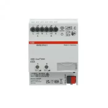 ABB UD/S2.315.2.1 LED prigušivač 2x315 W/VA, 2-kanalni KNX univerzalni prigušni aktuator, DIN tračnica 2CKA006197A0053