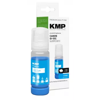KMP tinta za punjenje cijan 70 ml za Canon GI-55C (6289C001) 1587,5003