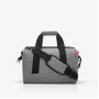 Reisenthel allrounder M unisex liječnička torba, patentni zatvarač, sivo-crna (MS7052)