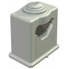 OBO Bettermann 3041 izolirana stezaljka 16-24mm svijetlosiva 2105039