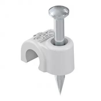 OBO BETTERMANN 2020 50 LGR Iso-Nagel-Clip 20mm L50 PP svijetlosiva RAL7035 2228416