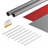 OBO Bettermann FSB-K32 set zavoja za fotonaponske sustave 550x380 mm sivi/crveni 7203150