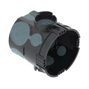 OBO Bettermann 2003708 vjetronepropusna spojna kutija za uređaje, promjer 60 mm, dubina 66 mm, svijetlo siva, 25 kom