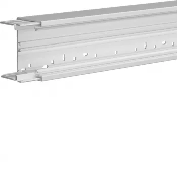 HAGER BRH6510019016 donji dio kanala za parapet, bez halogena, čisto bijeli, 65x100mm, 2000mm