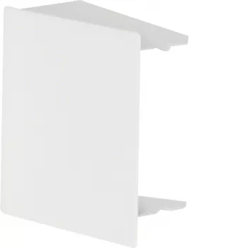 HAGER LFS6006069016 završni komad za 60x60 mm kabelski kanal, čelični lim, prometno bijeli