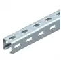 OBO Bettermann MS4141PP03 C-profilna šina s bočnom perforacijom, 41x41 mm, 3000 mm, vruće pocinčani čelik 1122500