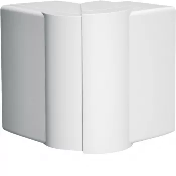 Hager vanjski kut LFF6009039016 za 60x90 mm kabelski kanal, prometno bijeli (RAL 9016)