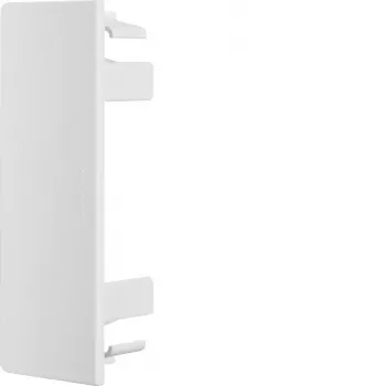 Hager LF4011069016 završna kapica bez halogena za 40x110mm kabelski kanal, čisto bijela