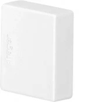 Hager LF2002069016 završni komad, prometno bijeli, za 60x20 mm kabelski kanal