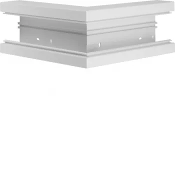 Hager BR6513039016 vanjski kutni komad 130x68mm bijeli