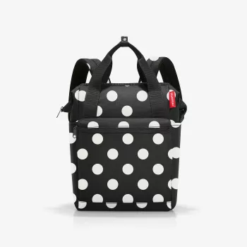 reisenthel allrounder R ruksak poliester crno-bijeli 12 L (JR7073)
