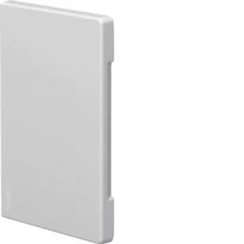 Hager BR8513069016 završni komad poklopac reza prometno bijeli za 130x60 mm kanal