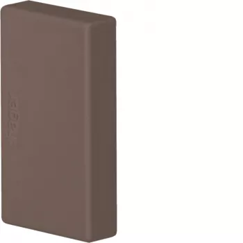 Hager LFF2003568014 završna kapica za LF/LFF 20x33mm kabelski kanal, smeđi