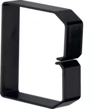 Hager B800803 crni PVC kanal za kabele 80x80mm 2m