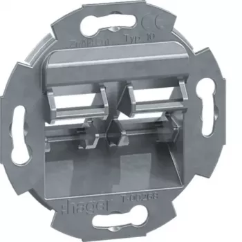 HAGER GMDM102 montažni okvir, 2-modulni, za GZDM2 RJ45 module