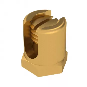 OBO BETTERMANN vijak za uzemljenje M6 25mm mesing s pričvrsnim navojem EKL 25 (6404006)