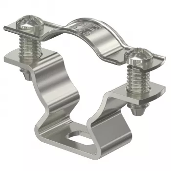 OBO BETTERMANN ASL 733 25 A2 obujmica s duguljastim otvorom, nehrđajući čelik A2, 25 mm, 1362986