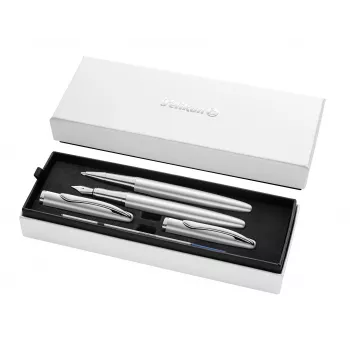 Pelikan Jazz Noble Elegance srebrni pisac set (kemijska olovka i mehanička olovka) 400197476