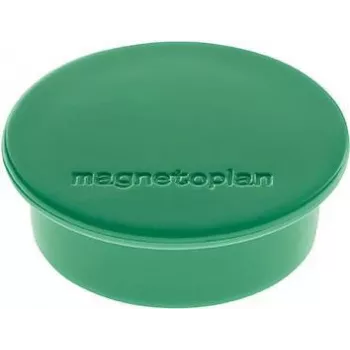 Magnetoplan Discofix Okrugli magnet zeleni puni ferit 2,2 kg paket od 10 1662005