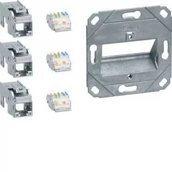 Hager Teha GMKSRJ45C6A3 Cat.6A oklopljeni RJ45 priključni modul